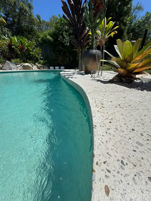 Pool surround project by Concretech One