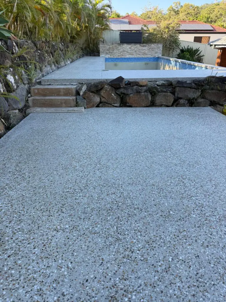 Pool surround project by Concretech One