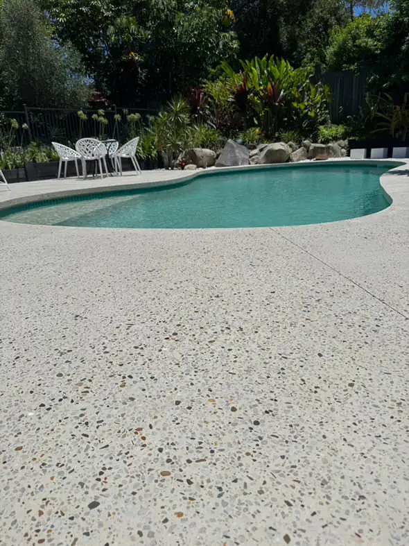 Pool surround project by Concretech One