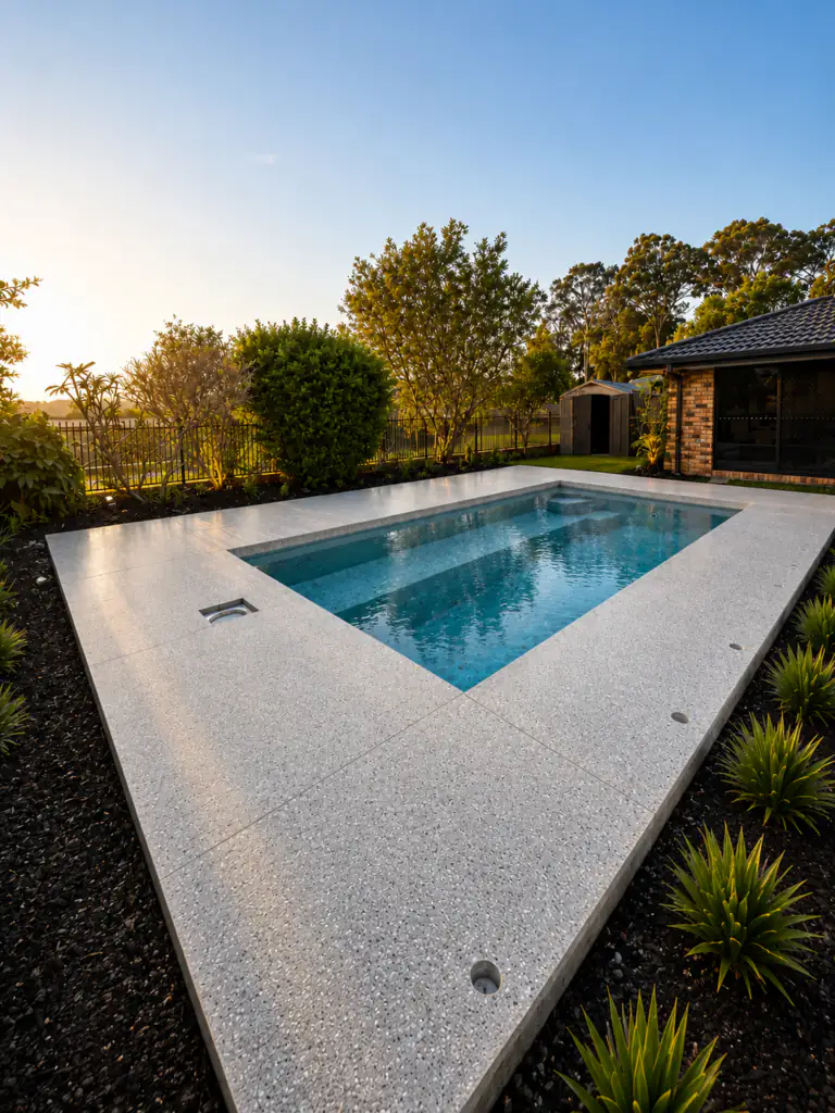 Pool surround project by Concretech One