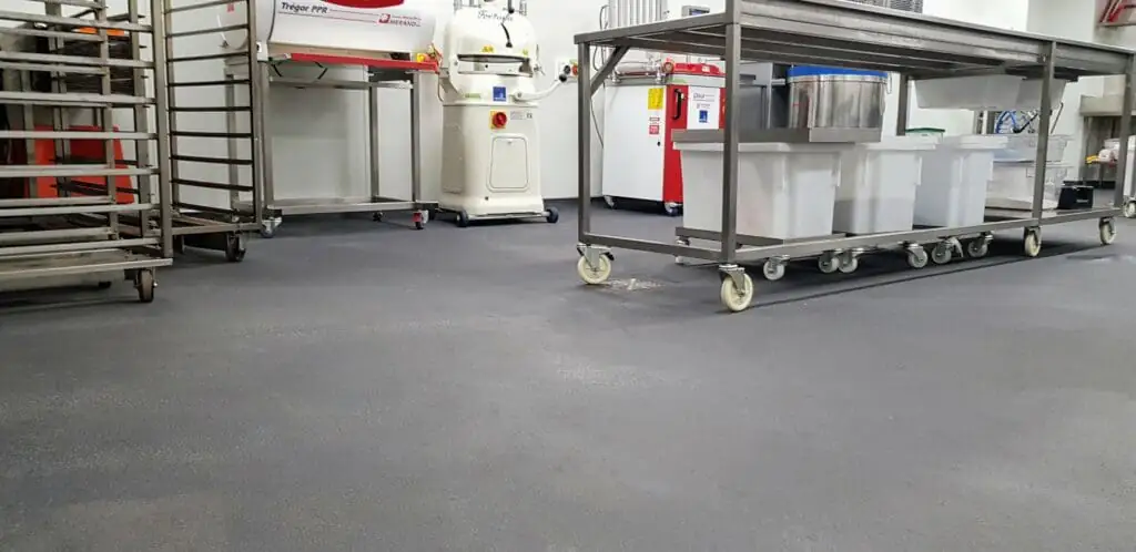 Epoxy flooring project by Concretech One