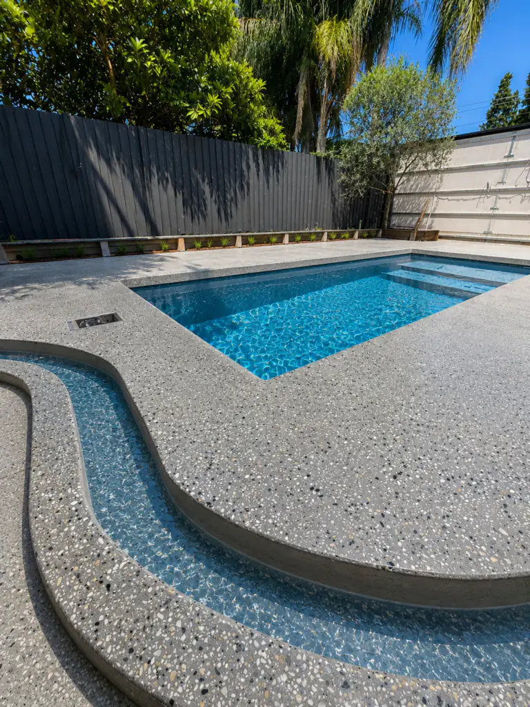 Pool surround project by Concretech One