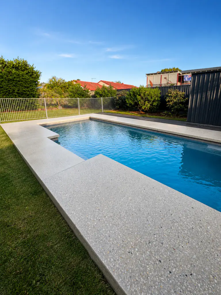 Pool surround project by Concretech One