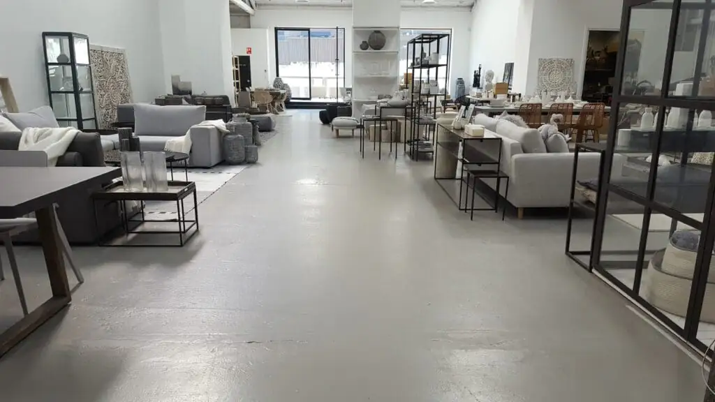 Epoxy flooring project by Concretech One