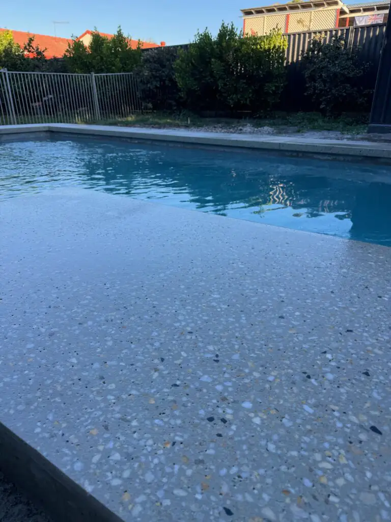 Pool surround project by Concretech One