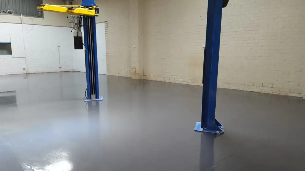 Epoxy flooring project by Concretech One